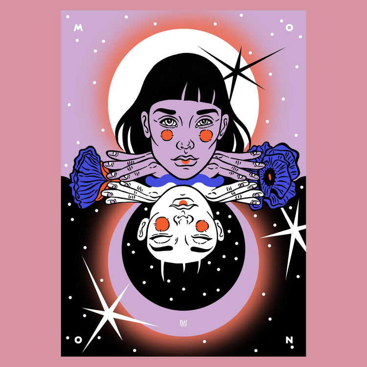 SAFU / Sarah Furrer - Poster "La Luna"