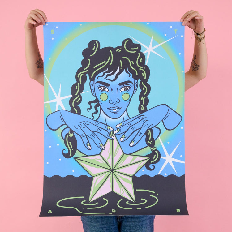 SAFU / Sarah Furrer - Plakat "The Star"