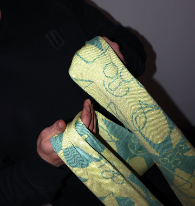 Dario Forlin x qualche parte LAB - sciarpa