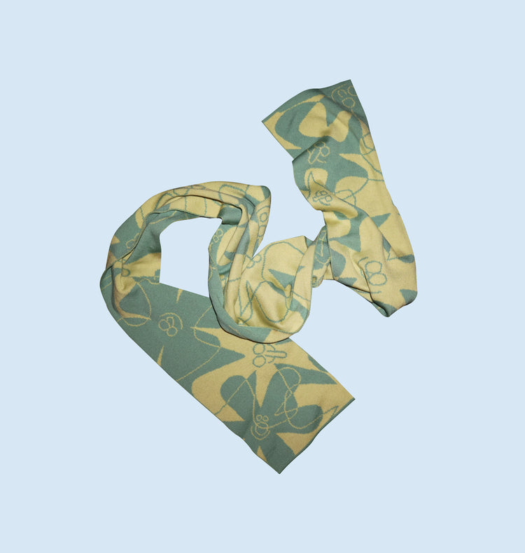 Dario Forlin x qualche parte LAB - sciarpa