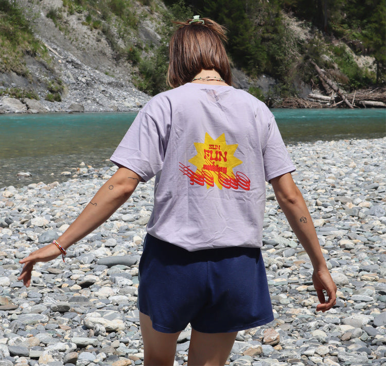 Juuhulia - T-Shirt "sun fun + nothing to do"