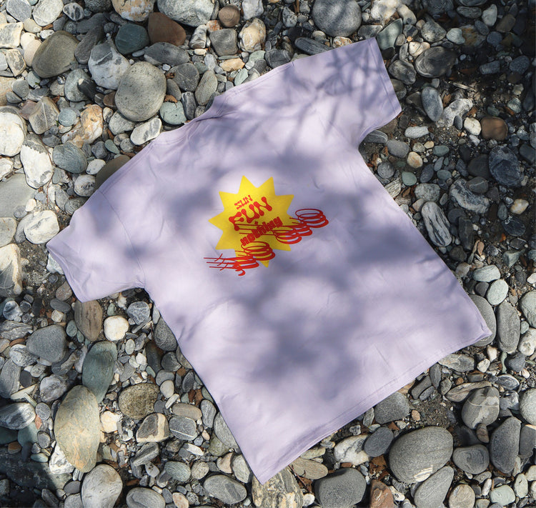 Juuhulia - T-Shirt "sun fun + nothing to do"