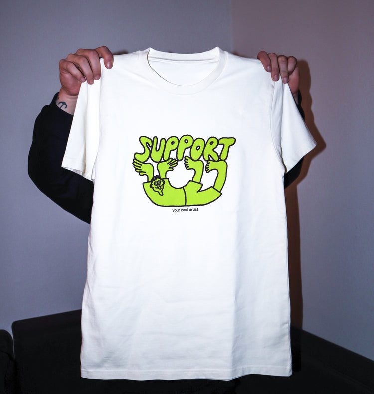Dario Forlin x supportyourlocalartist.ch - T-Shirt "Supporto"