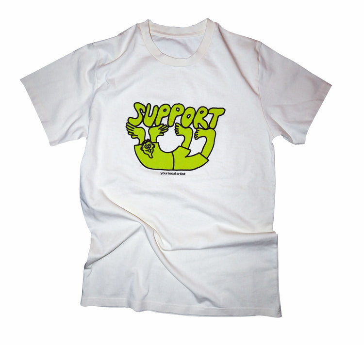 Dario Forlin x supportyourlocalartist.ch - T-Shirt "Supporto"