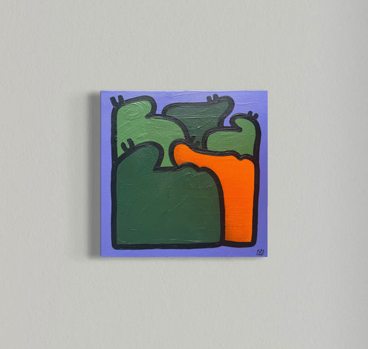 Alba De Zanet - Original "Cows 04"