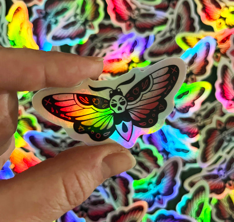 Sandra Staub - Stickerset "Moth"
