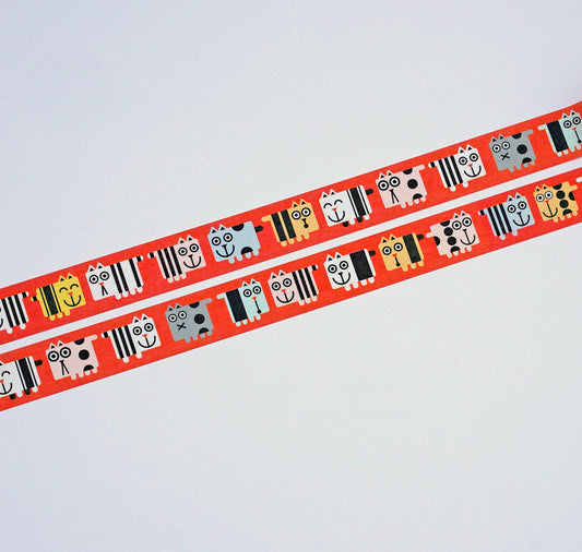 Anna-Lisa Schneeberger - Washitape „Büsis rot“