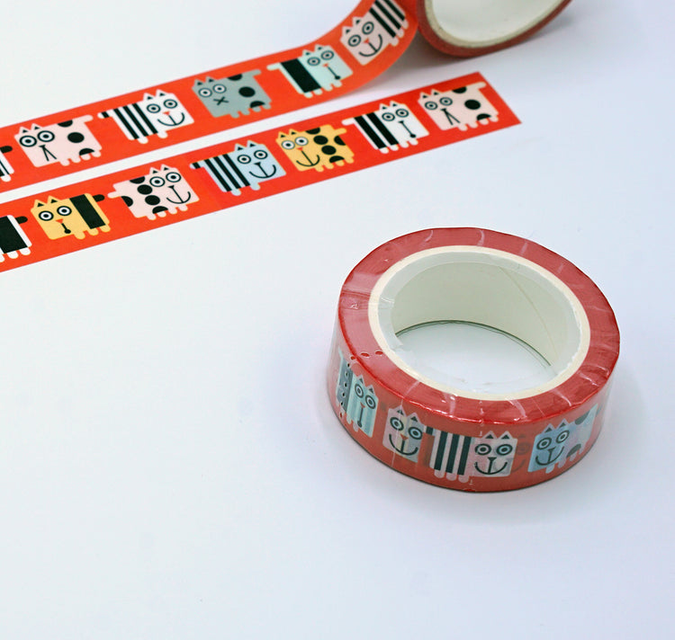 Anna-Lisa Schneeberger - Washitape „Büsis rot“