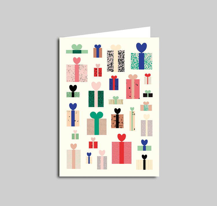 Anna-Lisa Schneeberger - Grusskarte "Päckli"