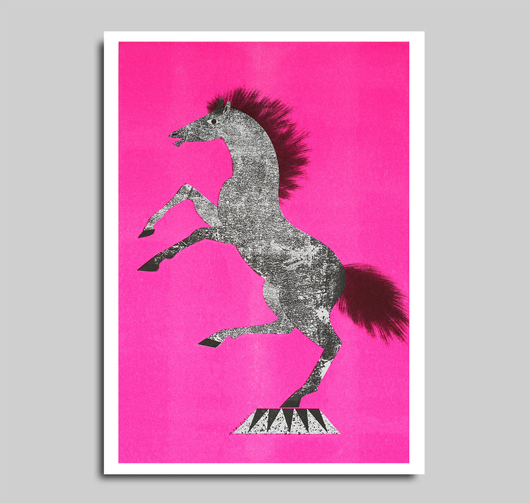 Anna-Lisa Schneeberger - Plakat "Pony" (neon)