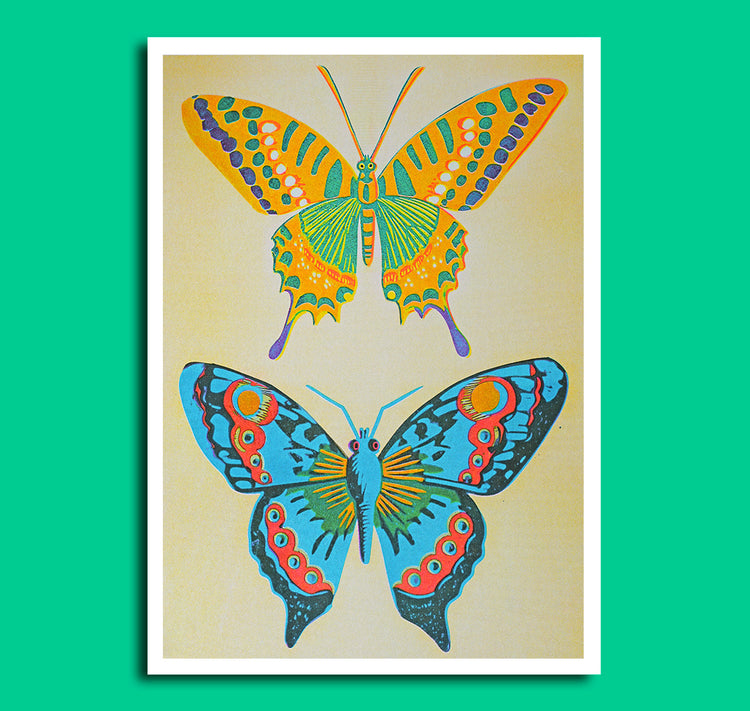 Anna-Lisa Schneeberger - Poster "Uccelli"