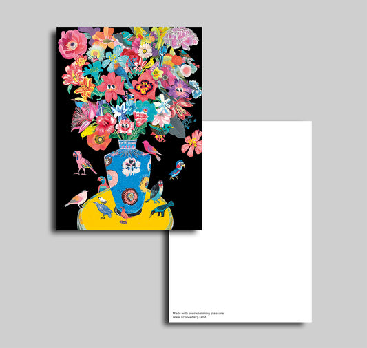 Anna-Lisa Schneeberger - Postkarte "Flowers"