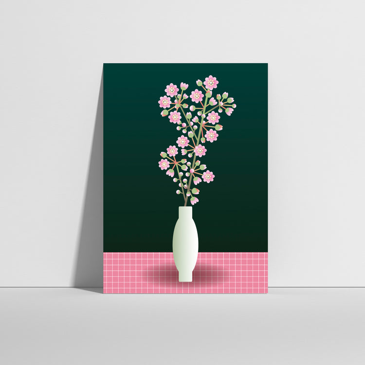 Anna-Lisa Schneeberger - Cartolina "Ramo di primavera"