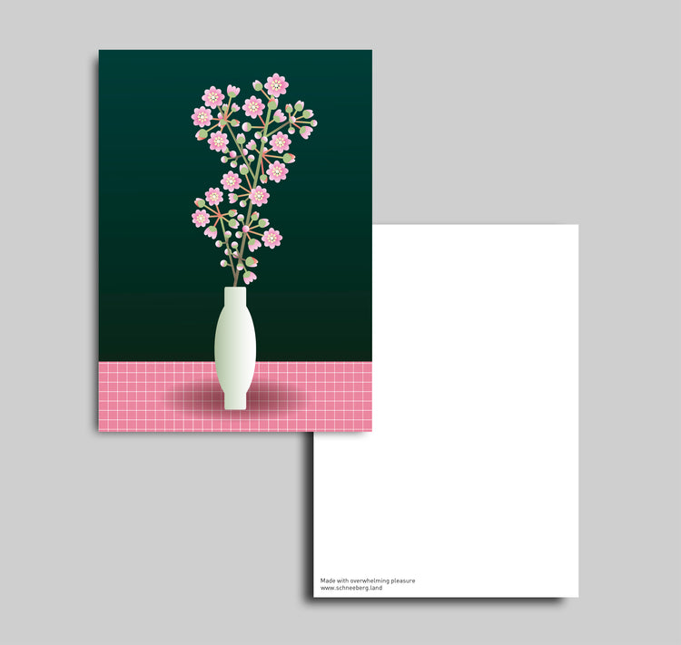 Anna-Lisa Schneeberger - Cartolina "Ramo di primavera"