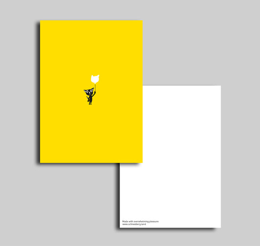 Anna-Lisa Schneeberger - Postkarte "Ballonbüsi"