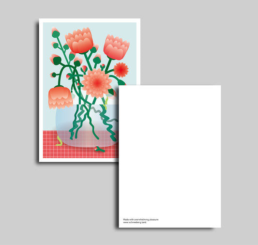 Anna-Lisa Schneeberger - Postkarte "Blumenstrauss"
