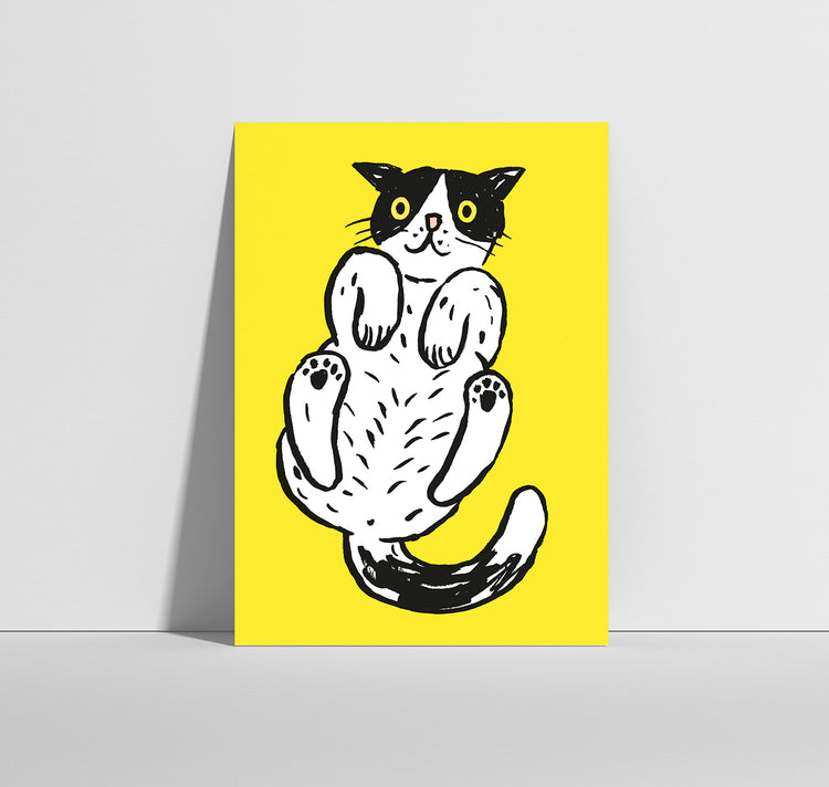 Anna-Lisa Schneeberger - Postkarte "Büsi"