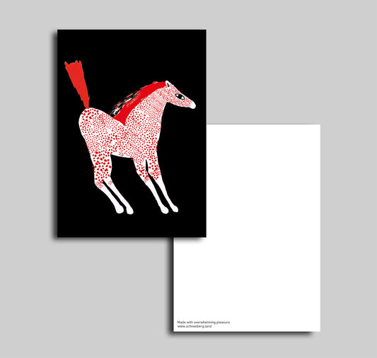 Anna-Lisa Schneeberger - Postkarte "Horse"