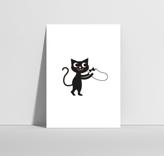 Anna-Lisa Schneeberger - Postkarte "Hot Dog"