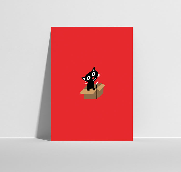 Anna-Lisa Schneeberger - Cartolina "Sorpresa" (rossa)