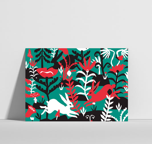 Anna-Lisa Schneeberger - Cartolina "Foresta"