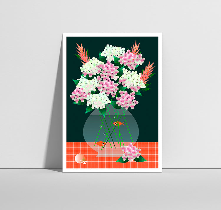 Anna-Lisa Schneeberger - Postkartenset "Blumenabo"