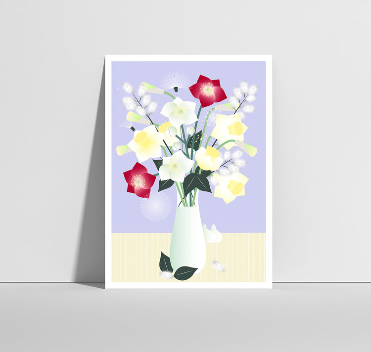 Anna-Lisa Schneeberger - Postkartenset "Blumenabo"