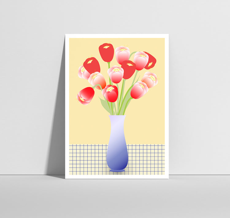 Anna-Lisa Schneeberger - Postkartenset "Blumenabo"