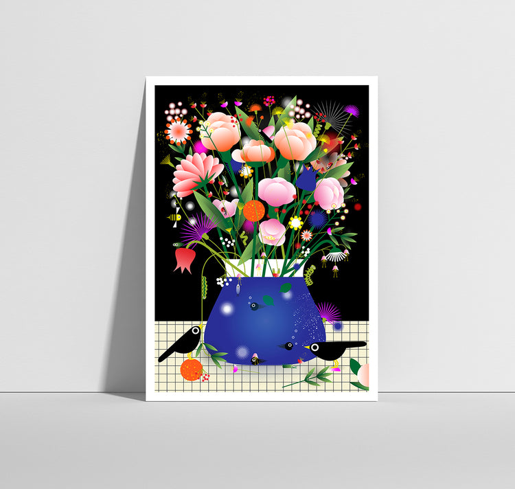 Anna-Lisa Schneeberger - Postkartenset "Blumenabo"