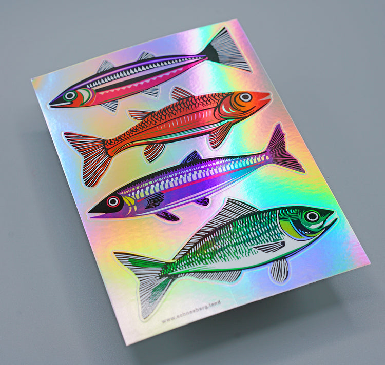 Anna-Lisa Schneeberger - Set di adesivi "Pesce"