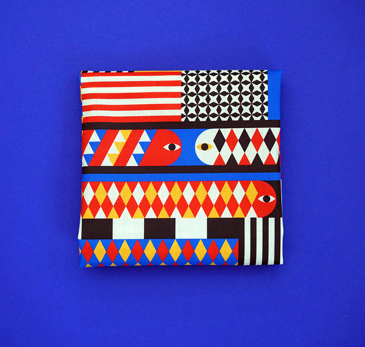 Anna-Lisa Schneeberger - Écharpe en tissu « Serpents »