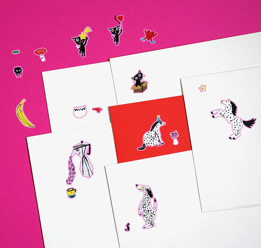 Anna-Lisa Schneeberger - Stickerbogen „Tiny“