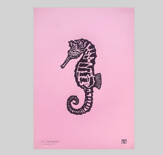 GINNY - Plakat „Das Seepferdchen“