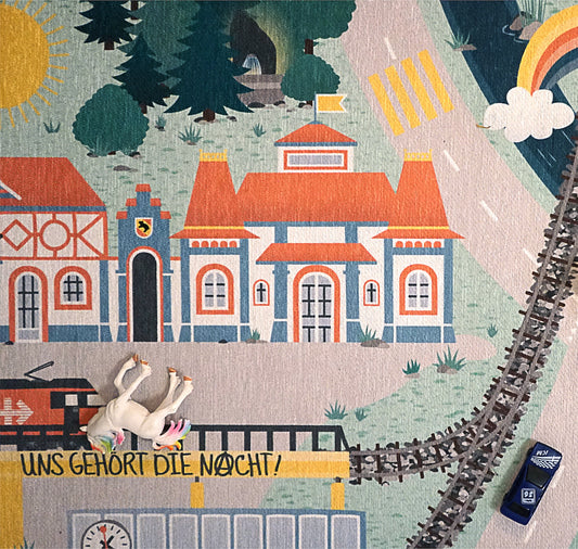 Tappeto da gioco per bambini "Berna" (rotondo)