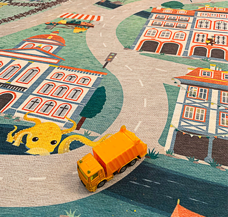 Kinderspielteppich "Bern" (rund)