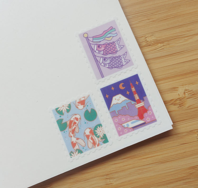 Laura LOW - Stickersheet "Stamps V2"