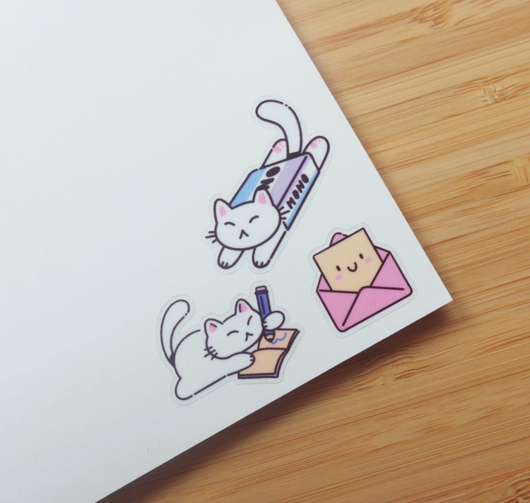 Laura LOW - Stickersheet "Stationery"