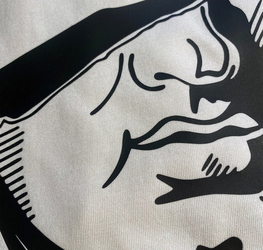 GINNY - Unikat T-Shirt Herren „Statue“ (L)