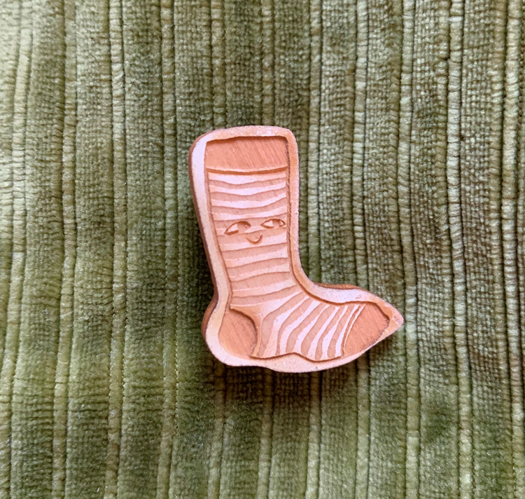 Silja Elsener - Pin "Socke"