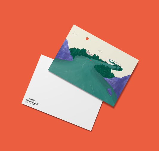 Silja Elsener - Karte "Aare"