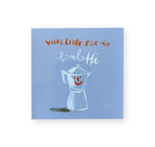 Silja Elsener - Sticker "Bialettiliebe"