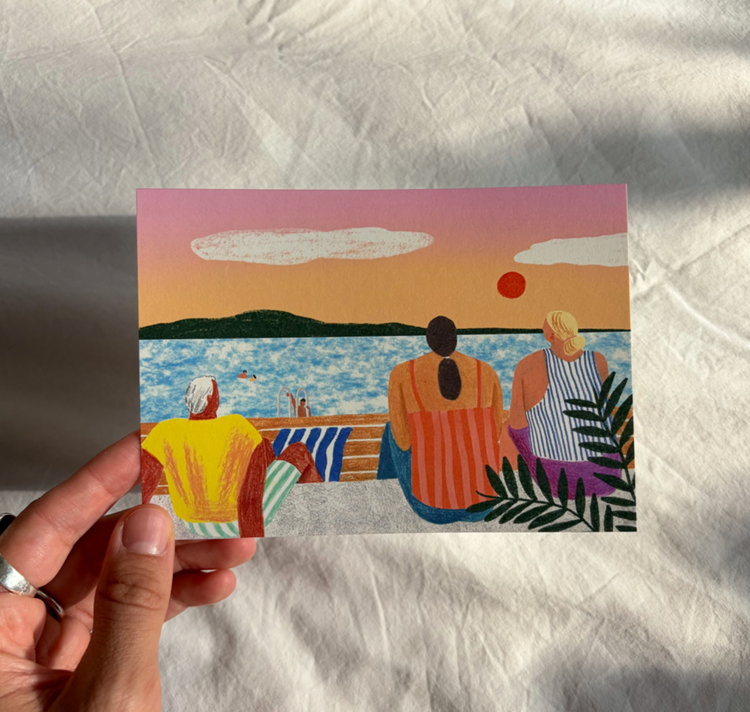 Lena Studer - Postkarte "Sommer"