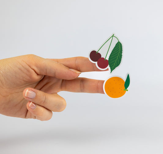 Lisa Voisard - Set di adesivi "Frutta"