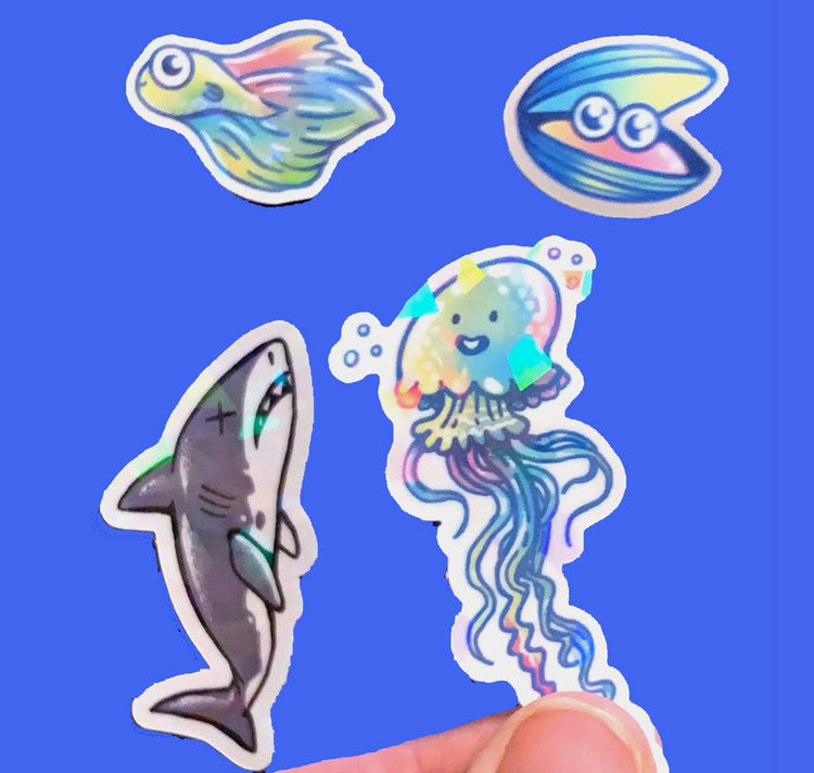 Rina Jost - Set di adesivi “Sott'acqua”