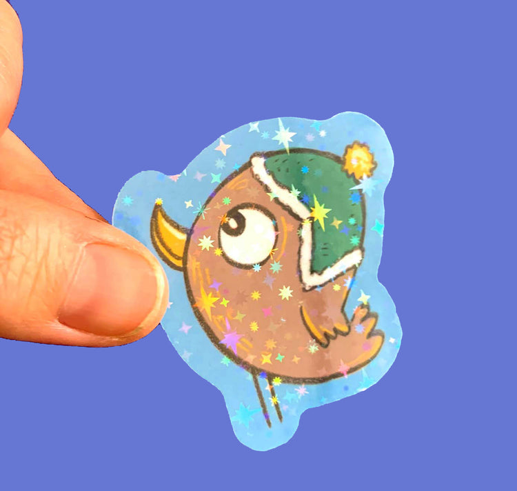 Rina Jost - Sticker "Wintervogel"