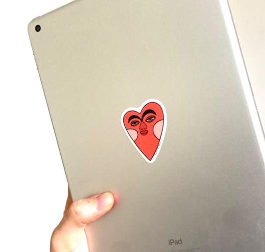 Lina Jule Sauter - Set di adesivi "diffondi amore"