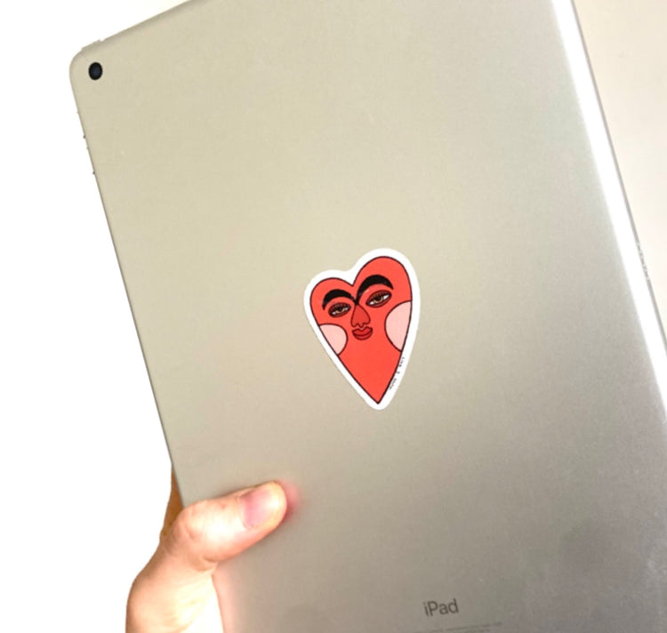 Lina Jule Sauter - Set di adesivi "diffondi amore"