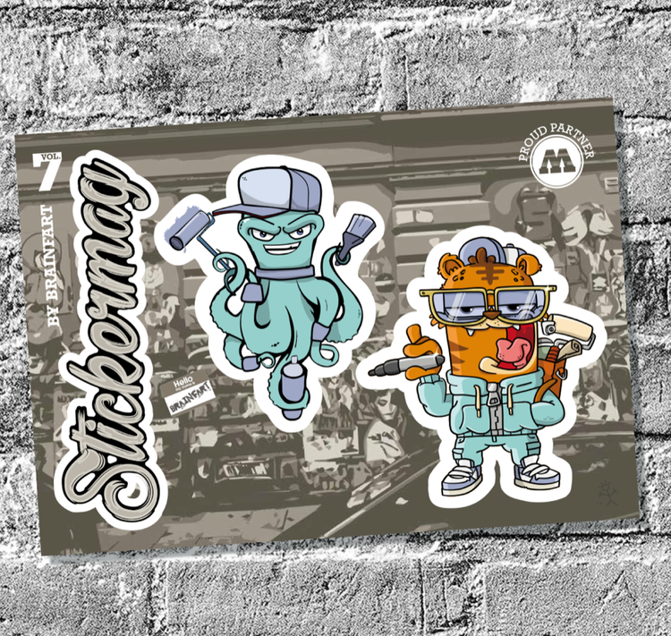 BRAINFART - Stickermagazin Vol. 7