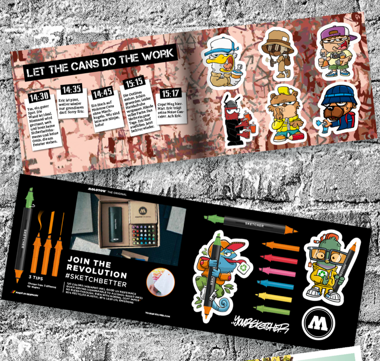 BRAINFART - Stickermagazin Vol. 7