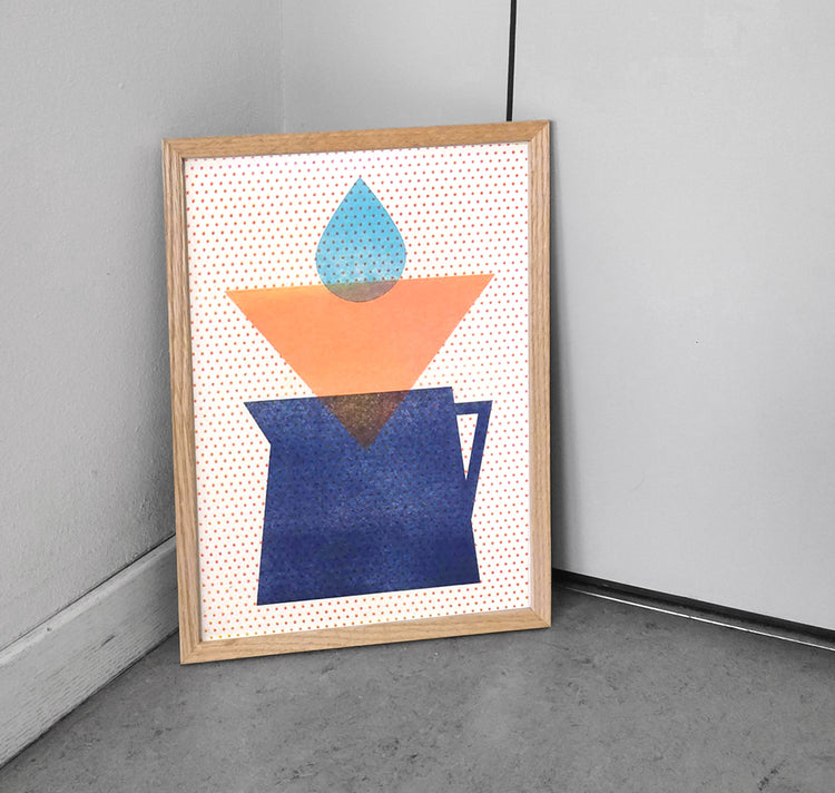 Studio Bitzi - Set de cartes postales Riso "Boum"